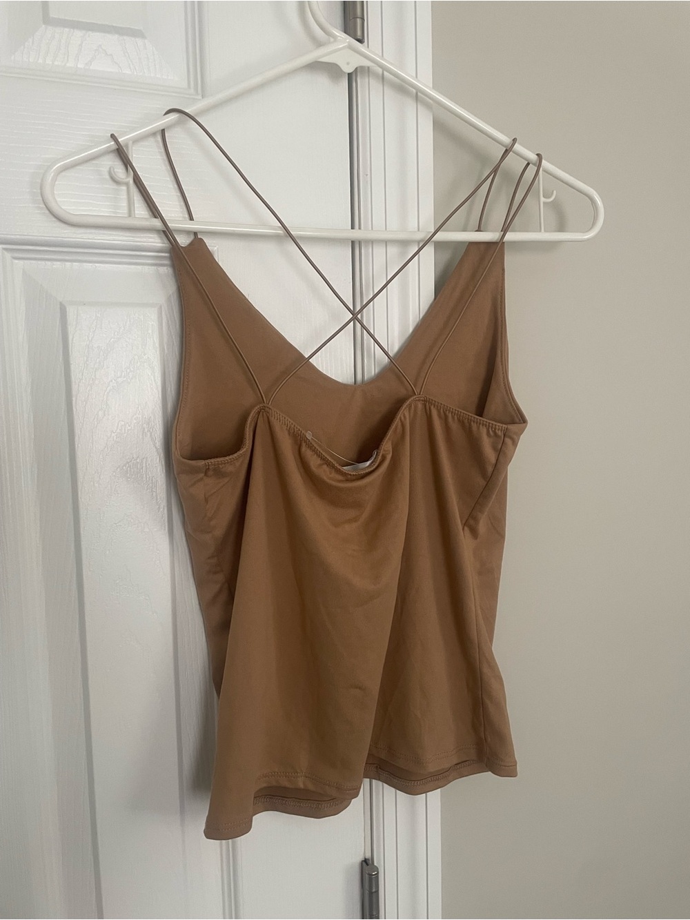 Cross-Back V-Neck Cami - Picture 2 of 3